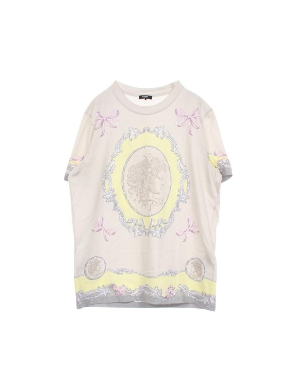 Versace Short Sleeve T-Shirt Medusa Cotton